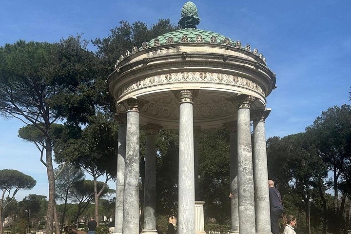 Tur til Villa Borghese, afhentning på hotellet, personlig tid