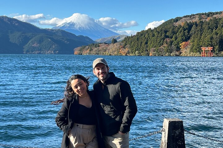 Excursão privada de meio dia de carro em Hakone com remessa do hotel - Guia local