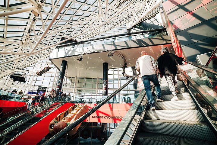 Toegang tot de Rock and Roll Hall of Fame in Cleveland