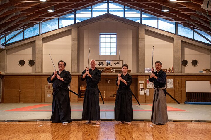 Sword Martial Art Experience i Kakunodate