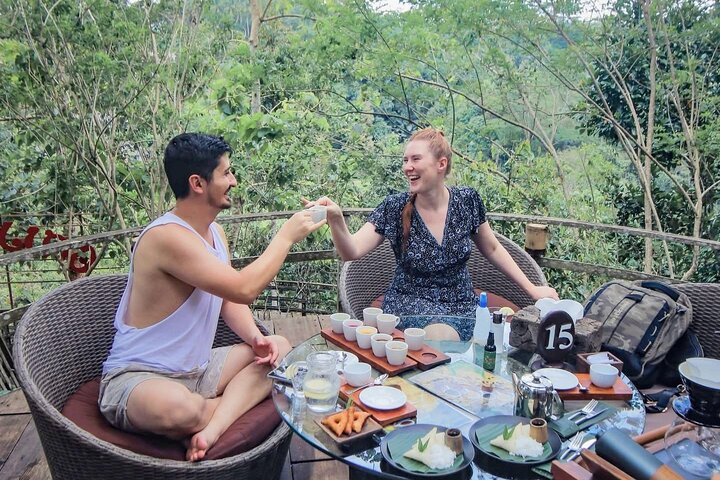 Ubud : All-inclusive privétour met waterval, tempel en rijstterras