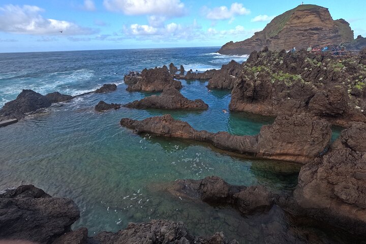 Madeira 4x4 Jeep-Safari: Porto Moniz, Lavapools und Fanal-Wald