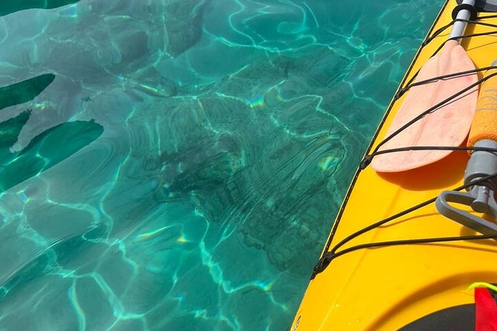 Tour en kayak de Lefkada, Skorpios et Madouri - Balade entre îles avec déjeuner