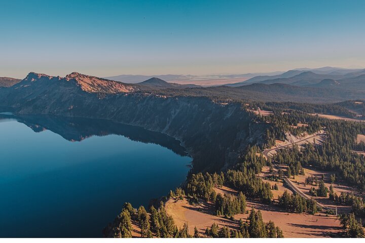 Tour de audio de conducción autoguiada en Crater Lake