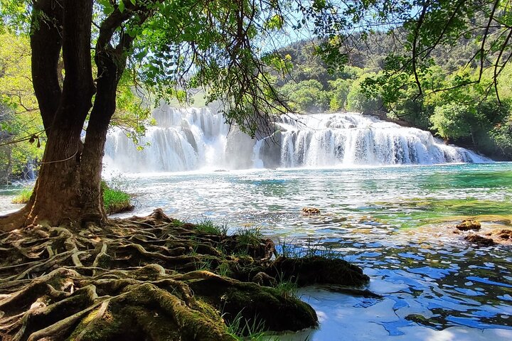 Krka-fossene halv dag, privat tur fra Sibenik