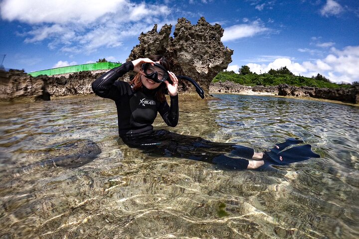 Okinawa Miyako havskildpadde Snorkeling Gratis Pick up and drop off