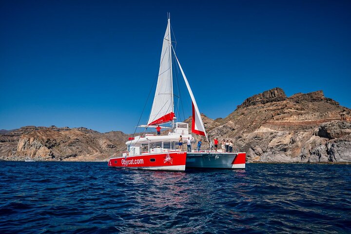 4 - Reis van 4 uur op luxe catamaran in Puerto Rico - Gran Canaria