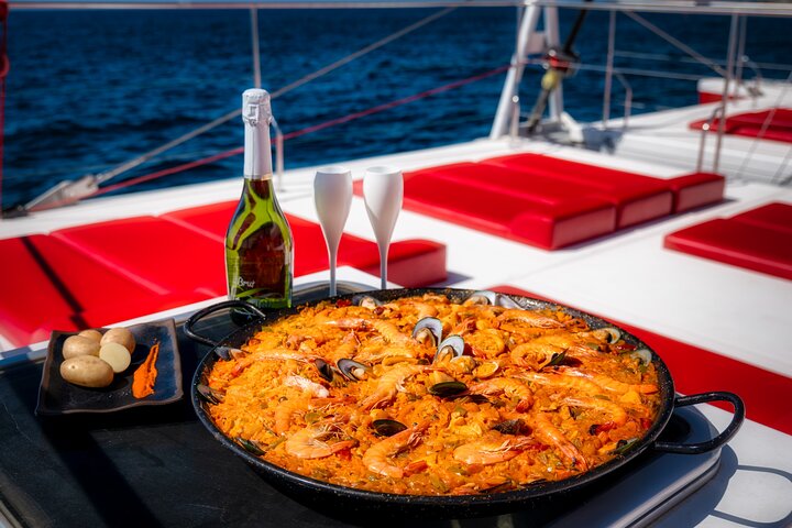 4 - Reis van 4 uur op luxe catamaran in Puerto Rico - Gran Canaria