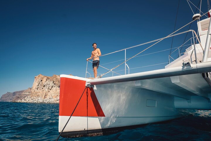 4 - Reis van 4 uur op luxe catamaran in Puerto Rico - Gran Canaria
