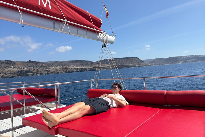4 - Reis van 4 uur op luxe catamaran in Puerto Rico - Gran Canaria