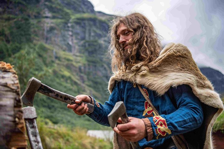Visite guidée de Viking Village, croisière Nærøyfjorden & Flåm Railway