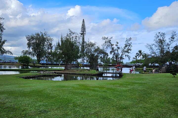 Excursão de um dia pelos vulcões, cachoeiras, praias e destaques de Hilo