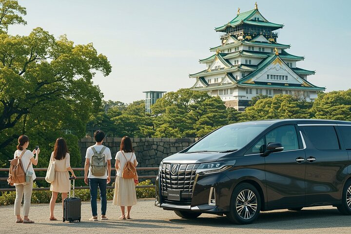 英語ドライバー付き大阪市内アルファードハイヤー