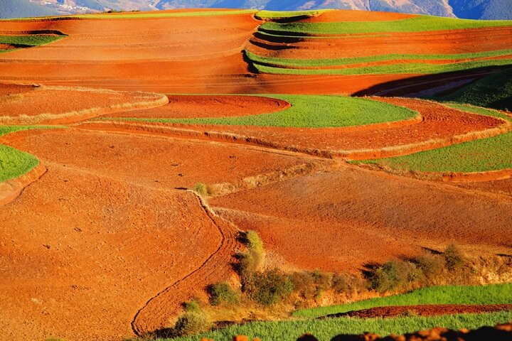 Tour privado de esplendor otoñal de la tierra roja de Dongchuan