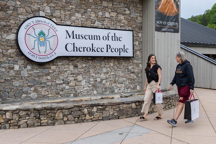 Biglietto d'ingresso al Museo del popolo Cherokee
