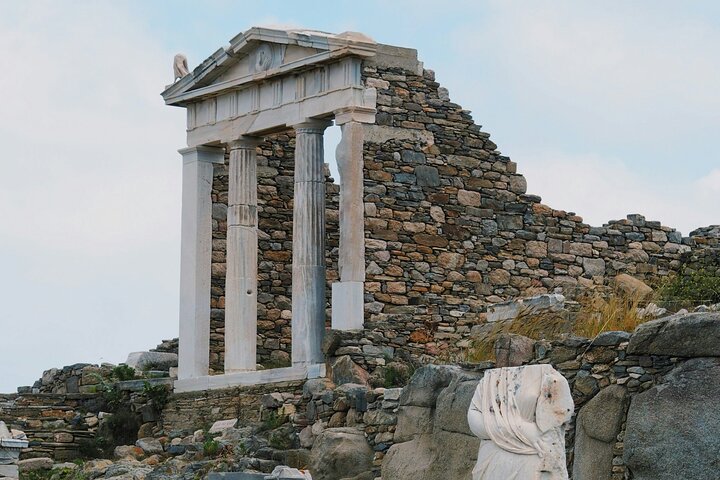 Mykonos Delos Rhenia Tägliche Kreuzfahrt mit Grill, Getränken und Transfer