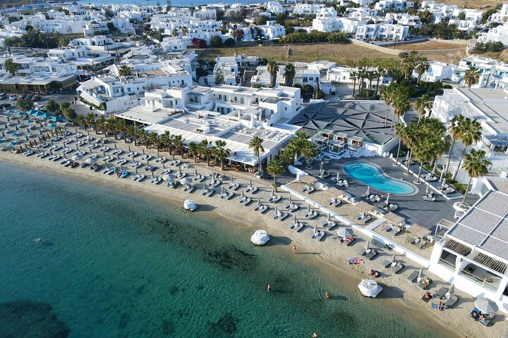 Mykonos Delos Rhenia Tägliche Kreuzfahrt mit Grill, Getränken und Transfer
