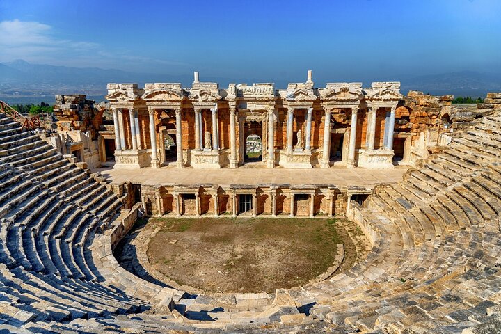 Pamukkale Hierapolis og Cleopatra's Pool Tour med lunsj fra Antalya