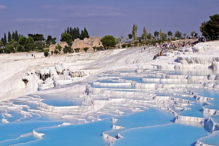 Pamukkale Hierapolis og Cleopatra's Pool Tour med lunsj fra Antalya