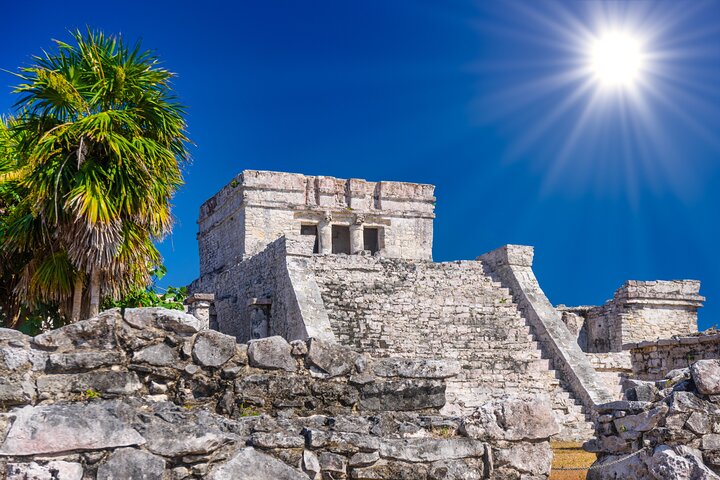 Visite des hauts lieux de Tulum, Cenote & Jungle Village pick-up inclus