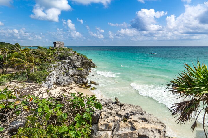Visite des hauts lieux de Tulum, Cenote & Jungle Village pick-up inclus