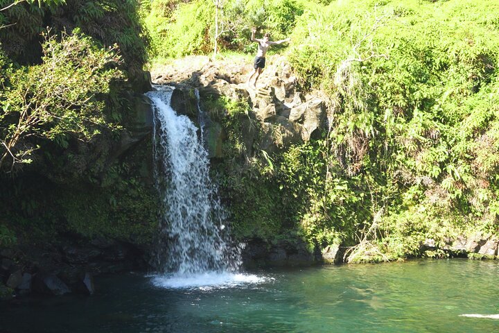 Maui : Road to Hana Deluxe regnskog og vannfall opplevelse