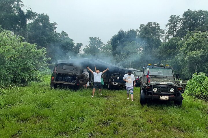 Dagstur med jeep og Mystic Mountain Coffee Farm