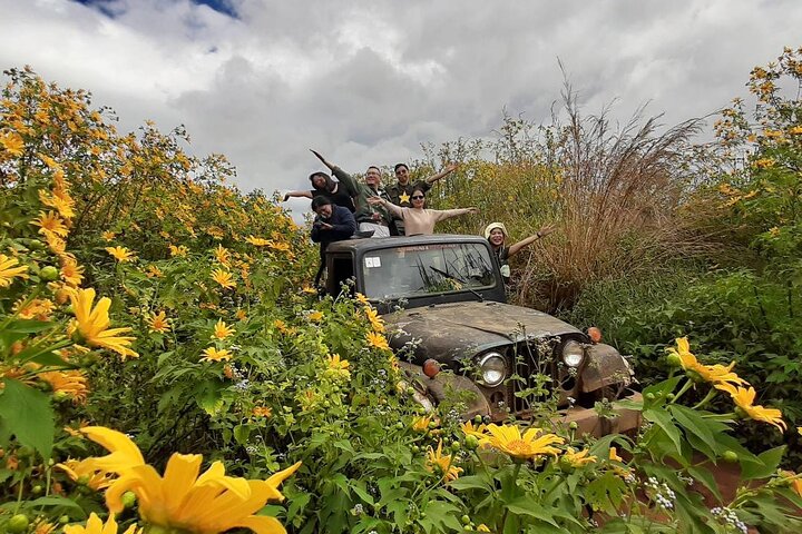 Dagstur med jeep og Mystic Mountain Coffee Farm