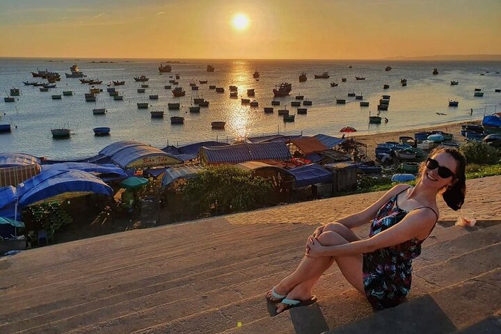 Tour privato in jeep all'alba o al tramonto delle dune di sabbia Mui Ne, Vietnam