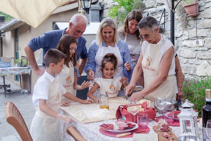 Traditionel sardinsk madlavningskursus i et lokalt hjem i Olbia
