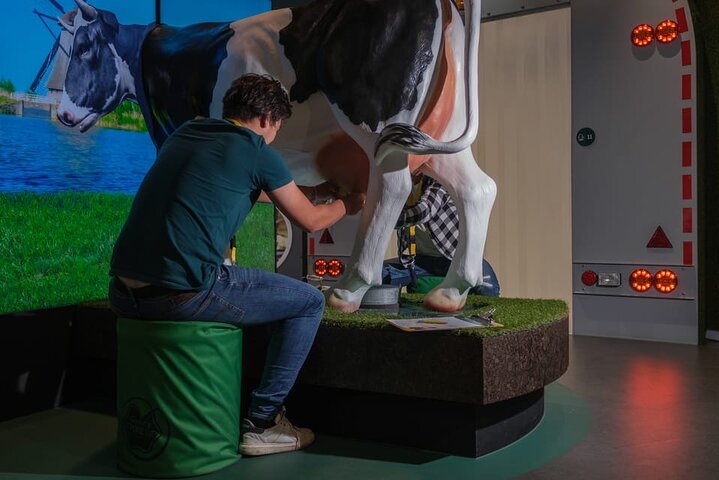 Gouda besøg med tog med Cheese Experience Indgang fra Amsterdam