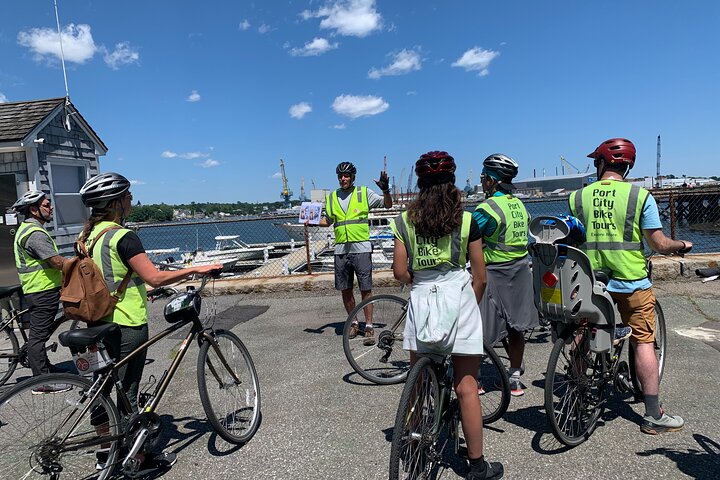 Visite à vélo de la ville de Portsmouth - Explorez les sites historiques + Sites