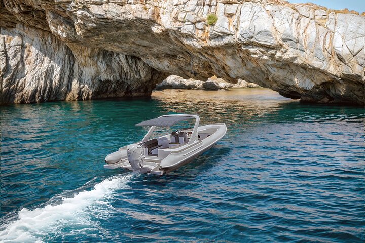 Tour privado en barco Paros, Antíparos y Laguna Azul - Medio día