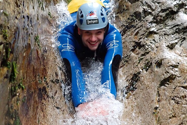 CANYONING in Susec ab Bovec, Familien willkommen, Fotoservice