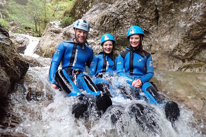 CANYONING in Susec ab Bovec, Familien willkommen, Fotoservice