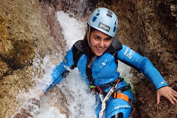 CANYONING in Susec ab Bovec, Familien willkommen, Fotoservice