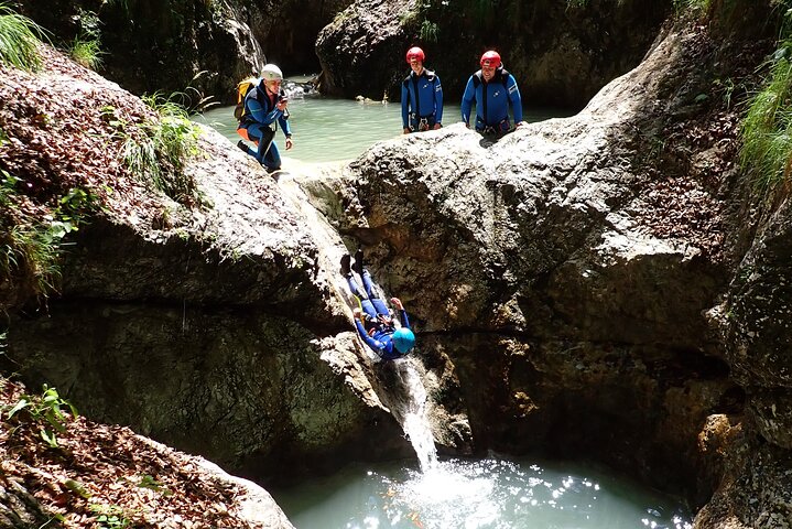 CANYONING in Susec ab Bovec, Familien willkommen, Fotoservice