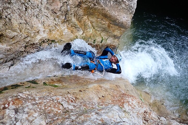 CANYONING in Susec ab Bovec, Familien willkommen, Fotoservice