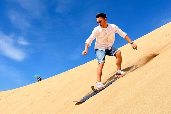 Agadir Fyrhjuling på stranden och Sandboarding i öknen