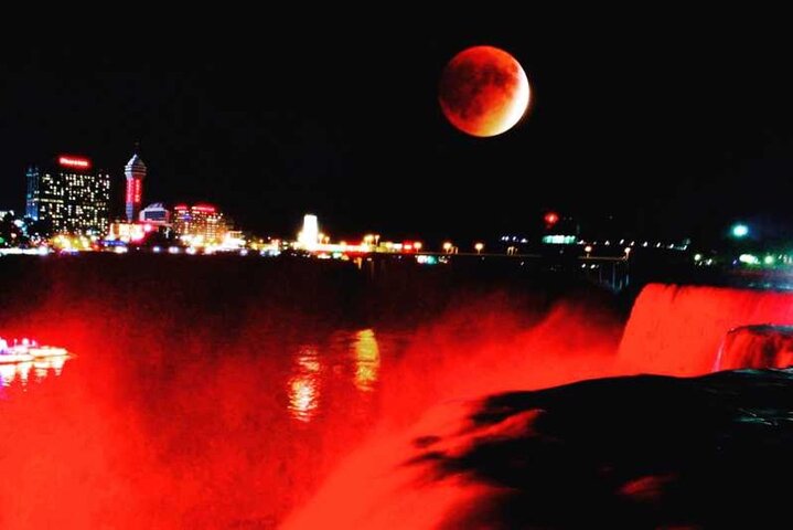 Cataratas del Niágara USA : Paseo en barco, cueva, espectáculo de luces y fuegos artificiales
