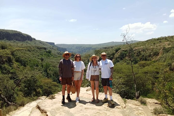 Excursion d'une journée à Hell's Gate et au lac Naivasha en bateau au départ de Nairobi