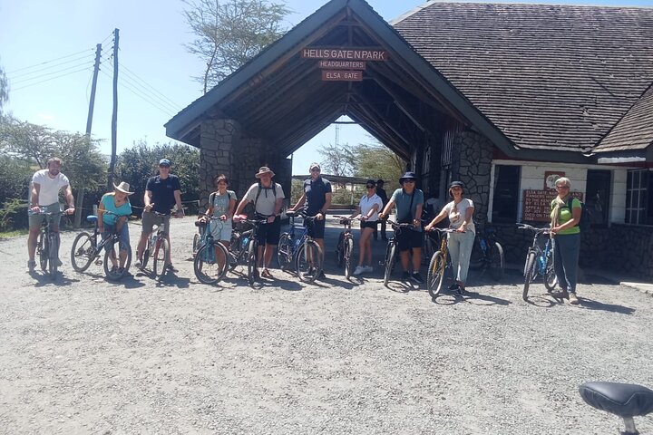 Excursion d'une journée à Hell's Gate et au lac Naivasha en bateau au départ de Nairobi