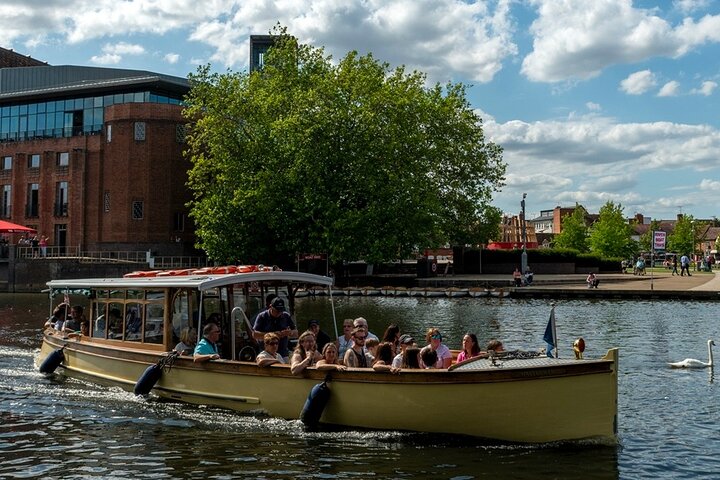 Stratford-upon-Avon : Croisière fluviale et visite audio de la ville