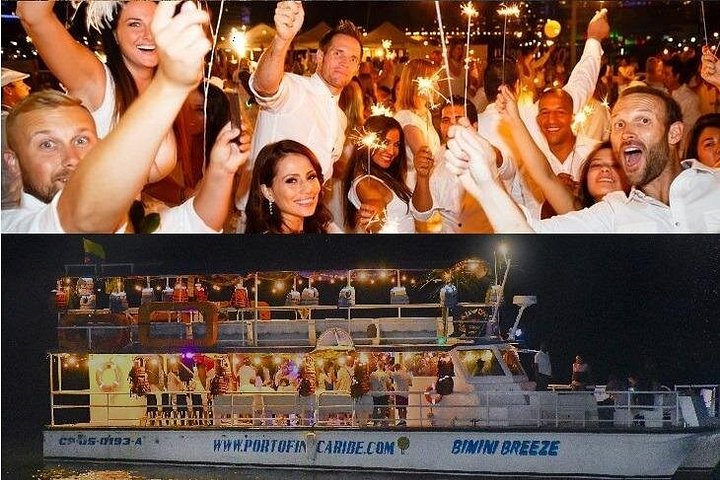 White Party Tour i San Andrés med buffémiddag och öppen bar
