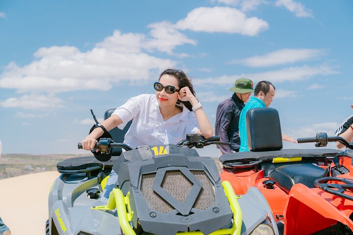Fra HCM eller Mui Ne: Mui Ne Jeep solopgang/solnedgang & ATV eventyr