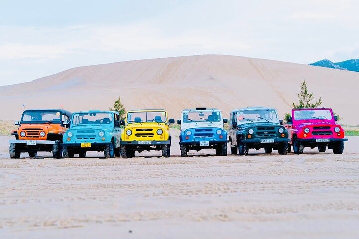 Fra HCM eller Mui Ne: Mui Ne Jeep solopgang/solnedgang & ATV eventyr