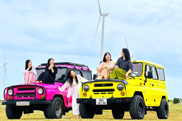 Fra HCM eller Mui Ne: Mui Ne Jeep solopgang/solnedgang & ATV eventyr