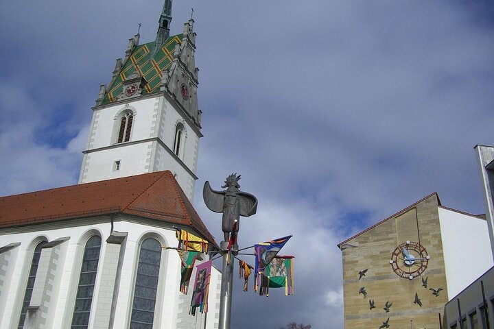 Recorrido privado por la ciudad de Friedrichshafen con cata de vinos
