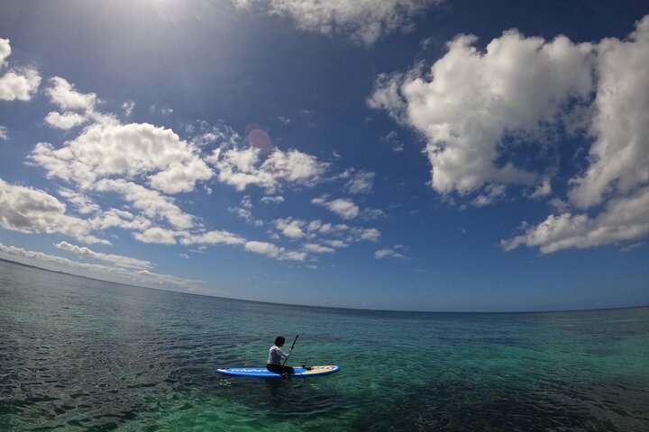 Okinawa West Coast Paddling äventyr Pickup tillgänglig