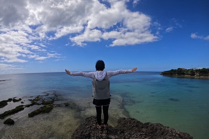 Okinawa West Coast Paddling äventyr Pickup tillgänglig